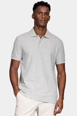 Polo Aramis Tshirt Melange Cinza Mescla