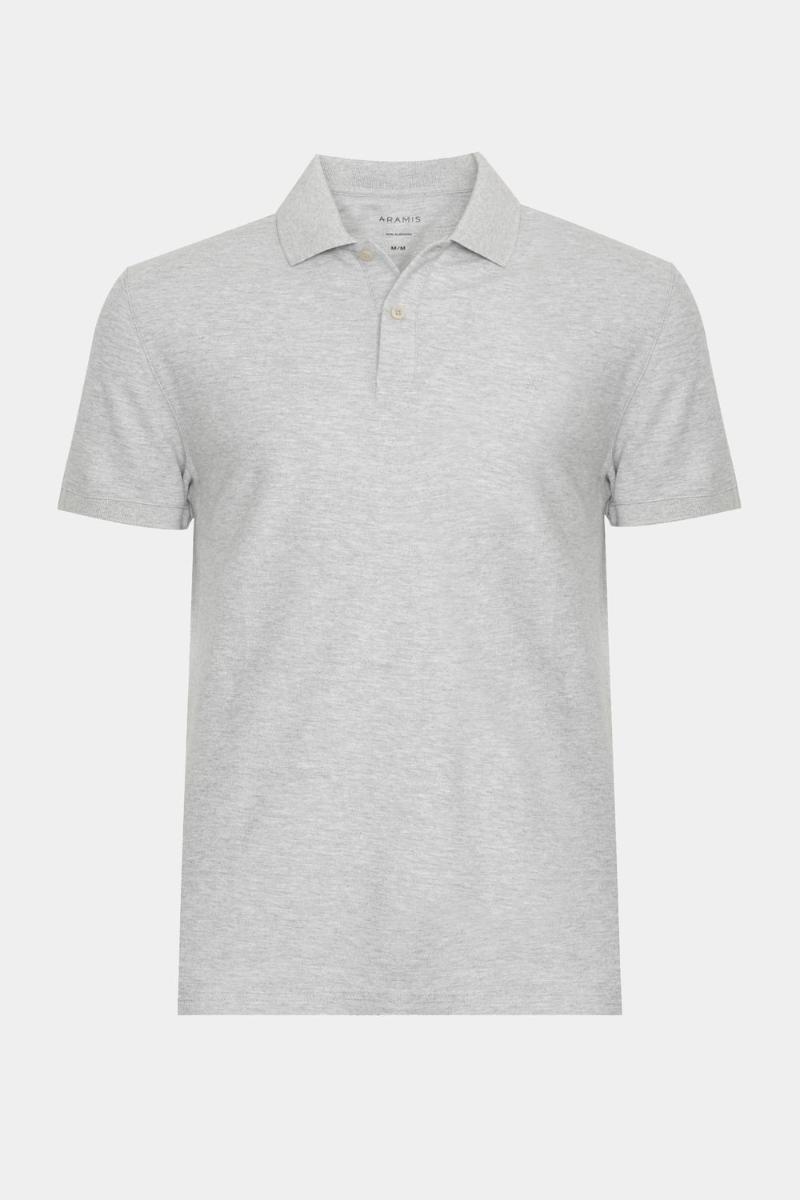 Polo Aramis Tshirt Melange Cinza Mescla - 1