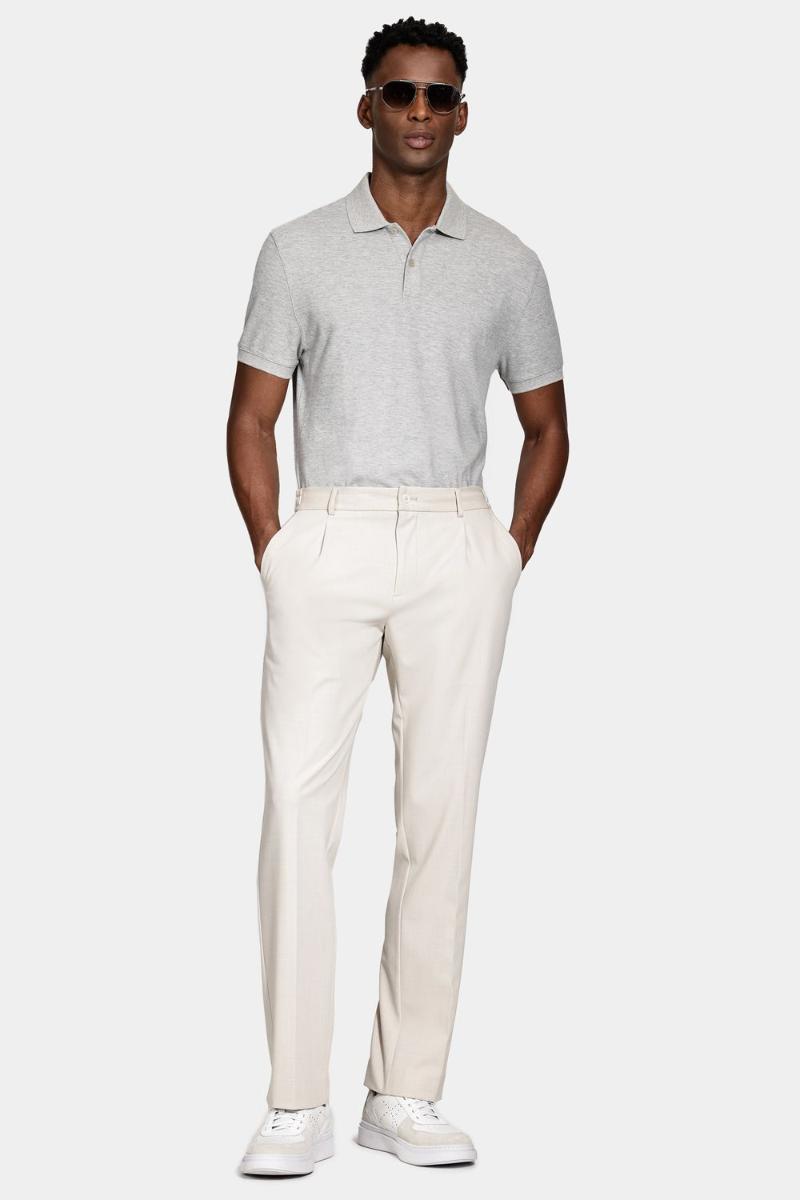 Polo Aramis Tshirt Melange Cinza Mescla - 3