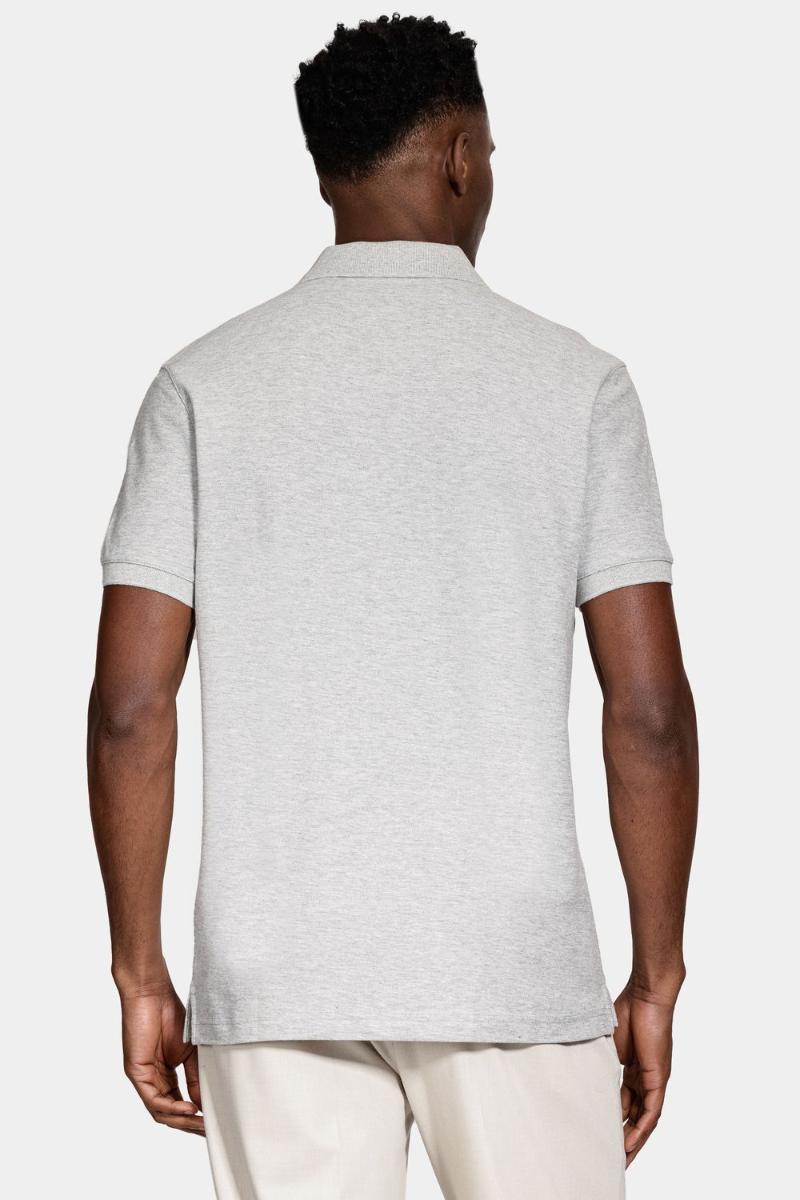 Polo Aramis Tshirt Melange Cinza Mescla - 5