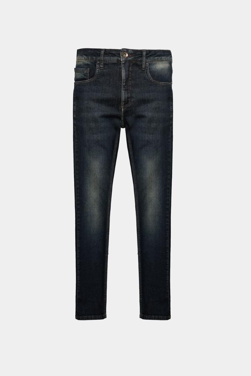 Calça Aramis Jeans Slim Blue Sobretinta Azul - 1