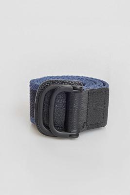 Cinto Duplaface Saffiano Sun (Pa) Café Com Preto