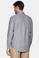 Camisa Aramis Manga Longa Denim Like Cinza - 4