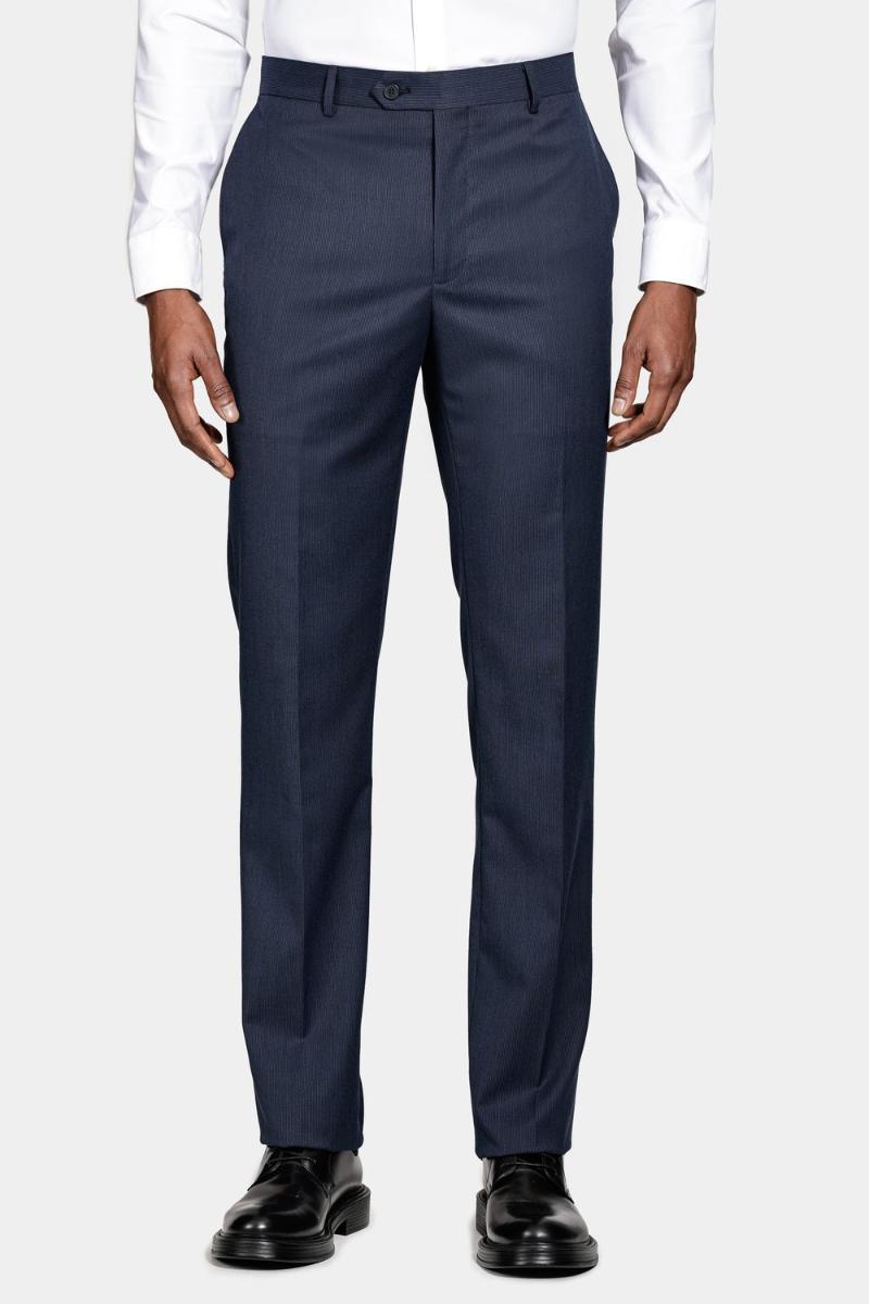 Costume Aramis Uper Slim Mini Xadrez Marinho - 6