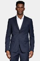 Costume Aramis Uper Slim Mini Xadrez Marinho - 1