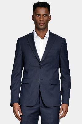 Costume Aramis Uper Slim Mini Xadrez Marinho