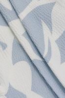 Camisa Aramis Infantil Regular Manga Curta  Azul e Branco - 7