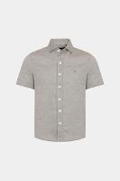 Camisa Aramis Infantil Regular Manga Curta Bege - 2