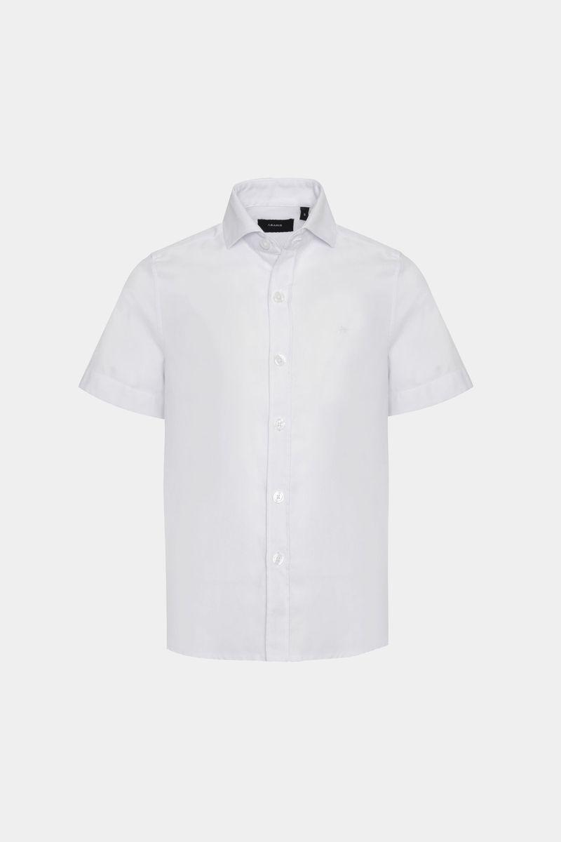 Camisa Aramis Infantil Regular Manga Curta Branco - 2