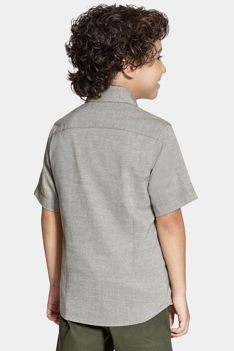 Camisa Aramis Infantil Regular Manga Curta Verde Medio - 4