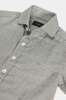 Camisa Aramis Infantil Regular Manga Curta Verde Medio - 6