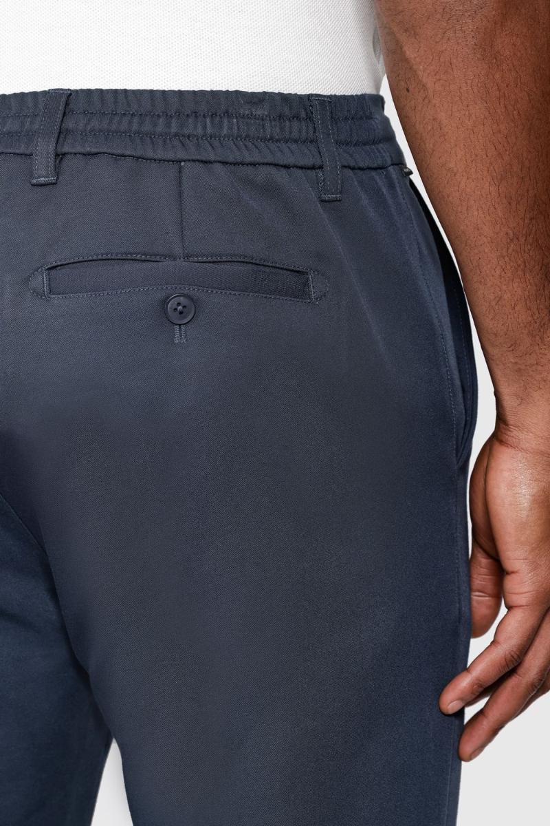 Calça Aramis Chino Clássica Slim Travel Marinho - 5