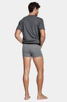 Kit 3 Cuecas Neo Boxer Cotton Cinza Mescla - 3