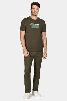 Camiseta Aramis Silk Quadrado Verde Militar - 2