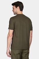 Camiseta Aramis Silk Quadrado Verde Militar - 4