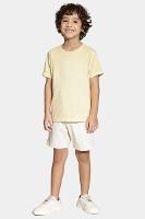 Camiseta Aramis Infantil Manga Curta Stonada Amarelo - 2