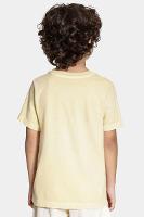 Camiseta Aramis Infantil Manga Curta Stonada Amarelo