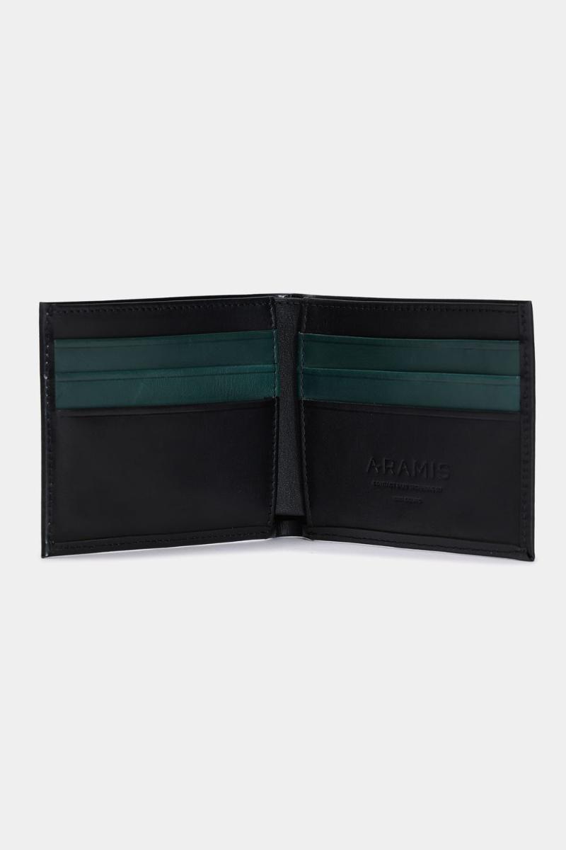 Carteira Aramis Aramis Horizontal Grid preto - 2