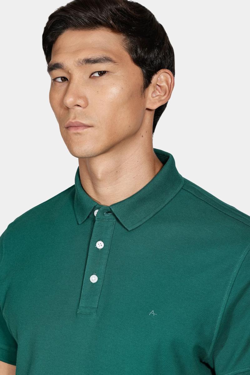 Polo Aramis Piquet Básica Verde Floresta - 3