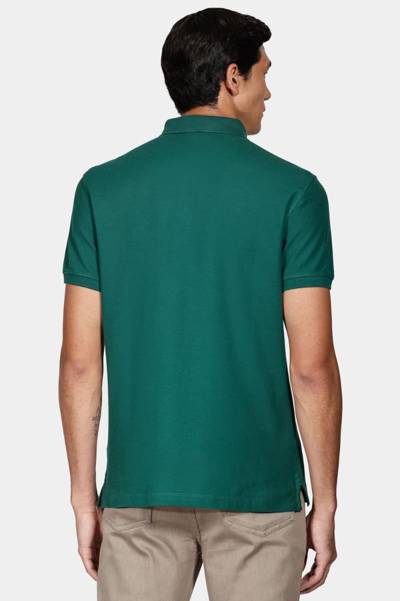 Polo Aramis Piquet Básica Verde Floresta - 4