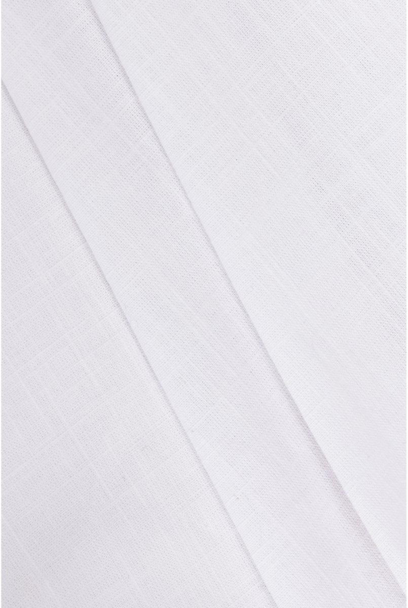 Camisa Aramis Algodão Manga Curta Gola Padre Branco - 7