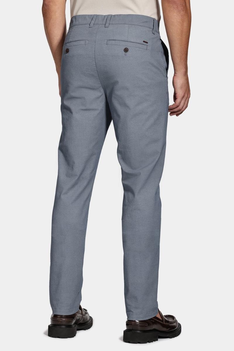 Calça Aramis Chino Clássica Azul Indigo - 6