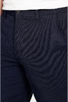 Bermuda Aramis Chino Clássica Maquinetada Rústica Marinho - 8