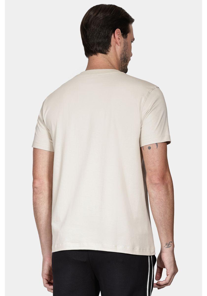 Camiseta Manga Curta Aramis Preppy Areia - 4