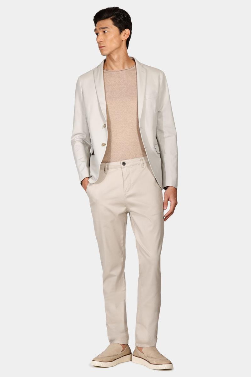 Paletó Aramis Algodão Com Elastano Super Slim Caqui - 2