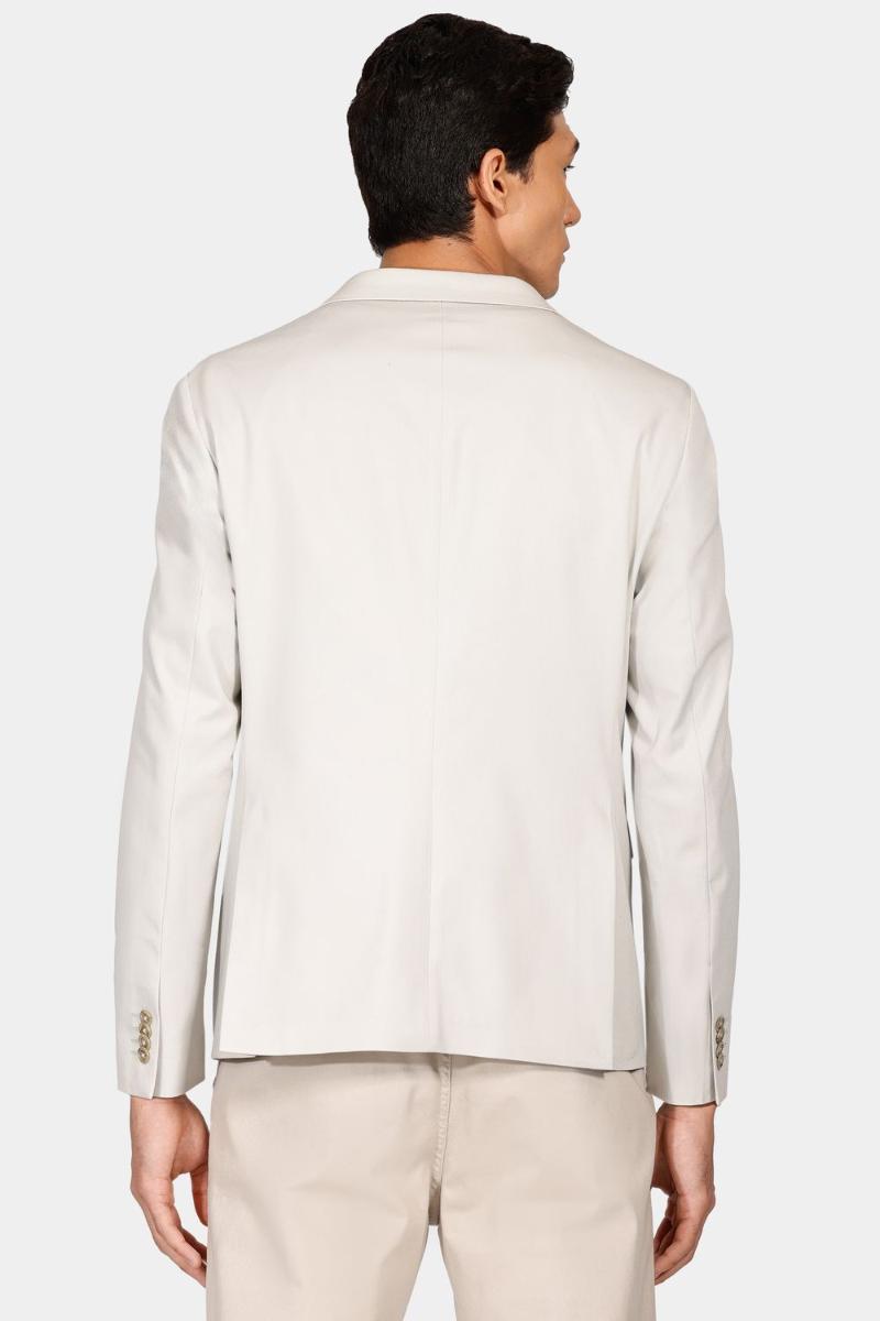 Paletó Aramis Algodão Com Elastano Super Slim Caqui - 4