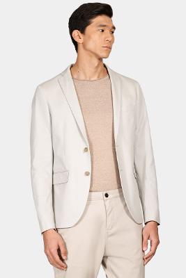 Paletó Aramis Algodão Com Elastano Super Slim Caqui