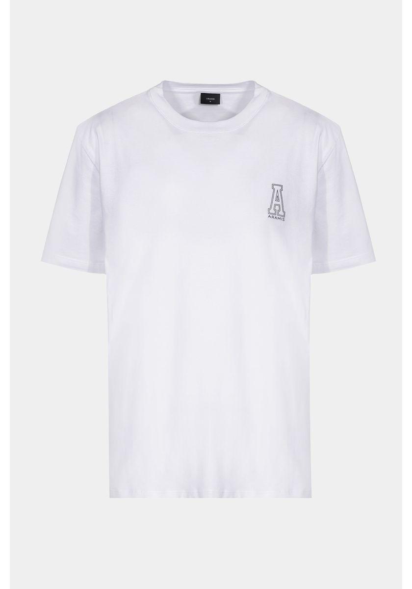 Camiseta Manga Curta Aramis Preppy Branco - 5