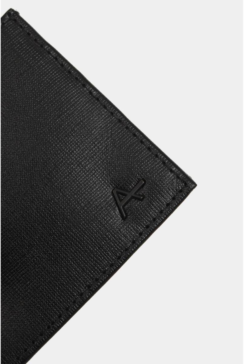 Carteira Aramis Couro Saffiano Preta - 6