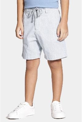 Bermuda Aramis Chinho Flamê Colors Cordão Azul Claro