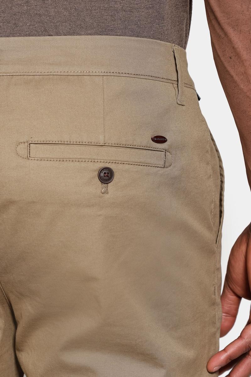 Calca Chino Algodão Premium Básica Caqui - 4