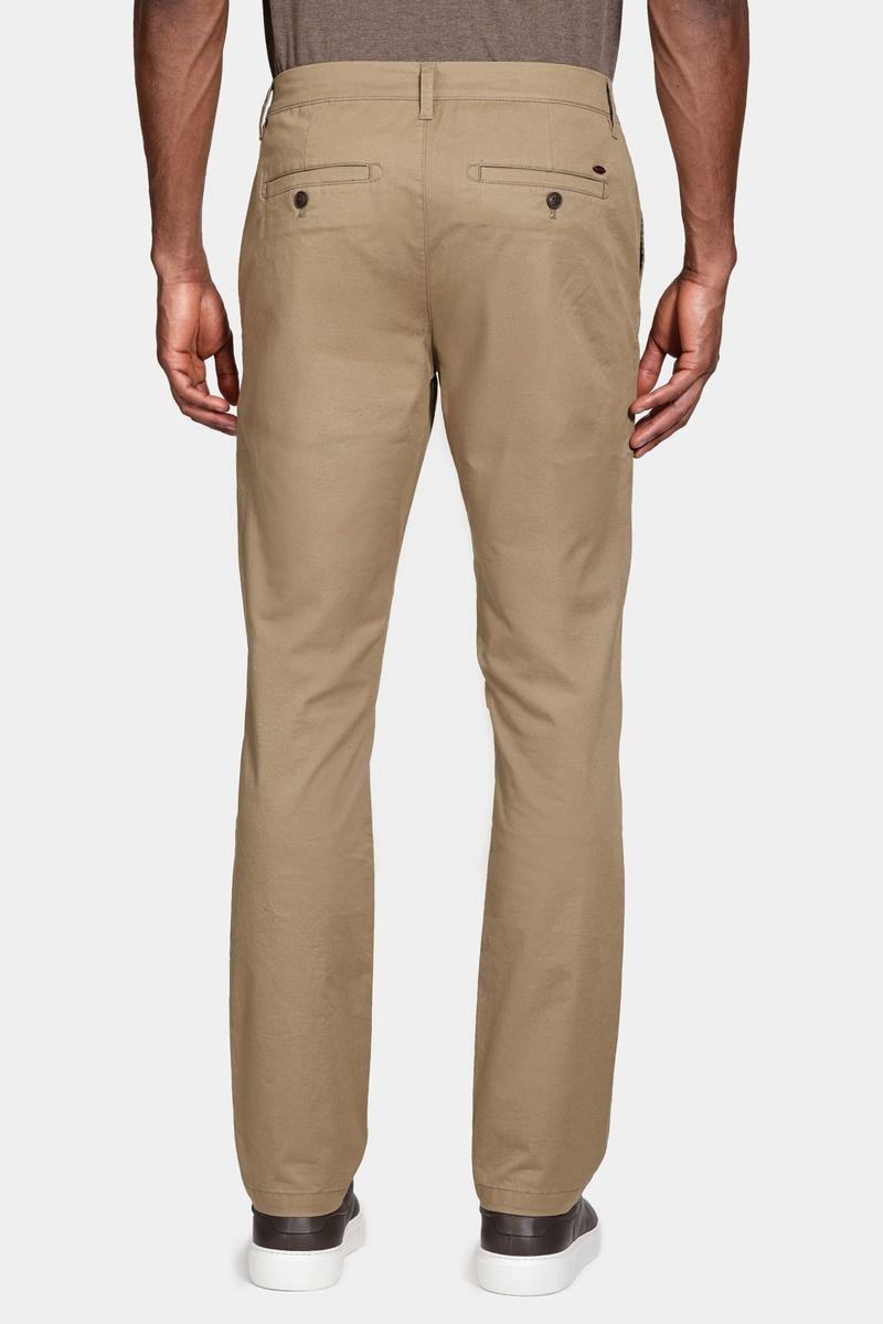 Calca Chino Algodão Premium Básica Caqui - 5