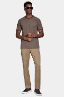 Calca Chino Algodão Premium Básica Caqui - 2