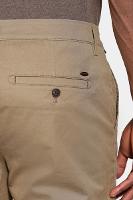 Calca Chino Algodão Premium Básica Caqui