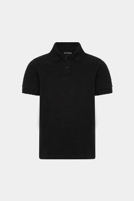 Polo Infantil Aramis Piquet Preto