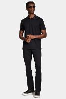 Polo Aramis Manga Curta Quadrile Preto - 2