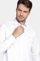 Camisa Aramis Manga Longa Slim de Stretch Branco - 3