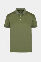 Polo Manga Curta Aramis Mercerized Interlock Militar - 6