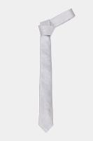 Gravata Aramis Jacquard Seda Triangle  Cinza - 3