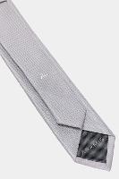 Gravata Aramis Jacquard Seda Triangle  Cinza - 4