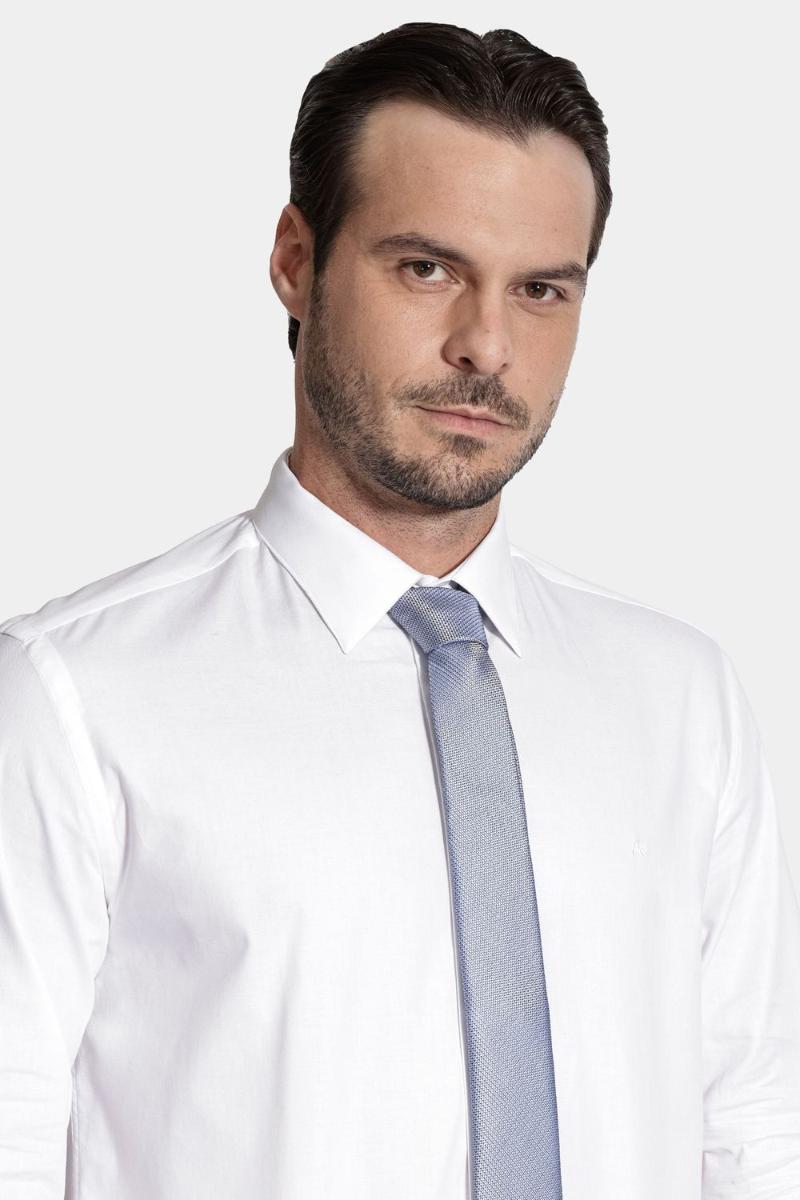 Gravata Aramis Jacquard Seda Star Azul Claro - 2