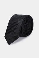 Gravata Aramis Jacquard Seda Gradient Preto - 1