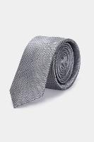 Gravata Aramis Jacquard Seda Root Cinza - 1