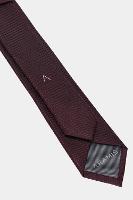 Gravata Aramis Jacquard Seda  Vinho - 4