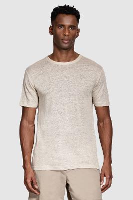 Camiseta Aramis T-Shirt Linho Off White