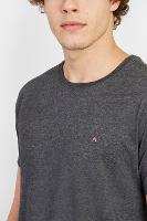 Camiseta Aramis Manga Curta Malha Lisa Grafite - 3